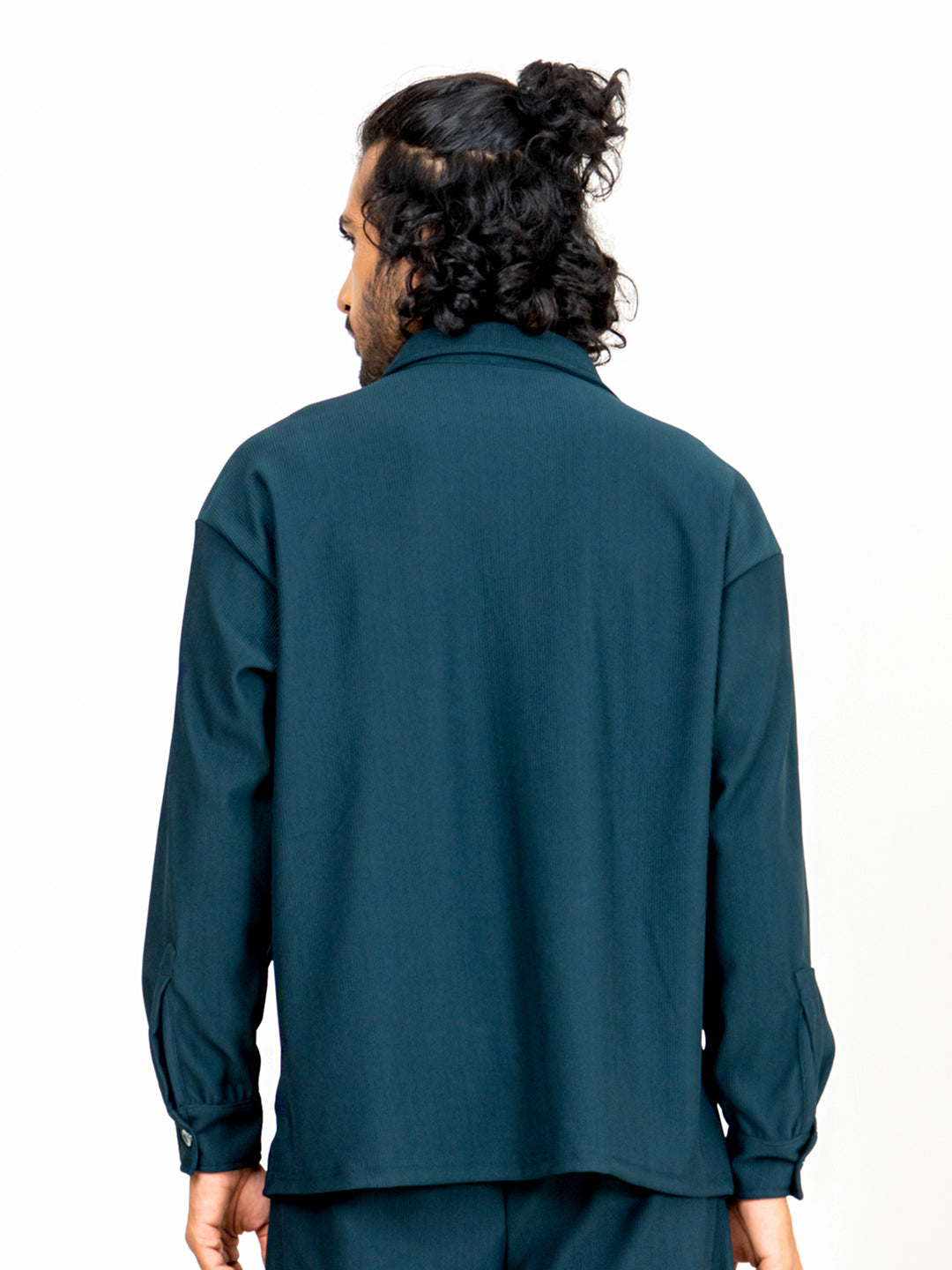 Teal Bluish Cord shirt