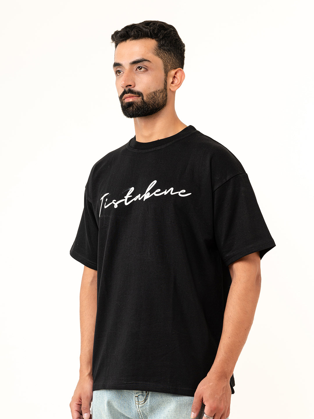 Need Riches For Royce Puff Print Oversized T-Shirt