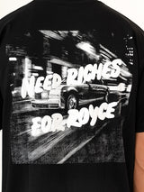 Need Riches For Royce Puff Print Oversized T-Shirt