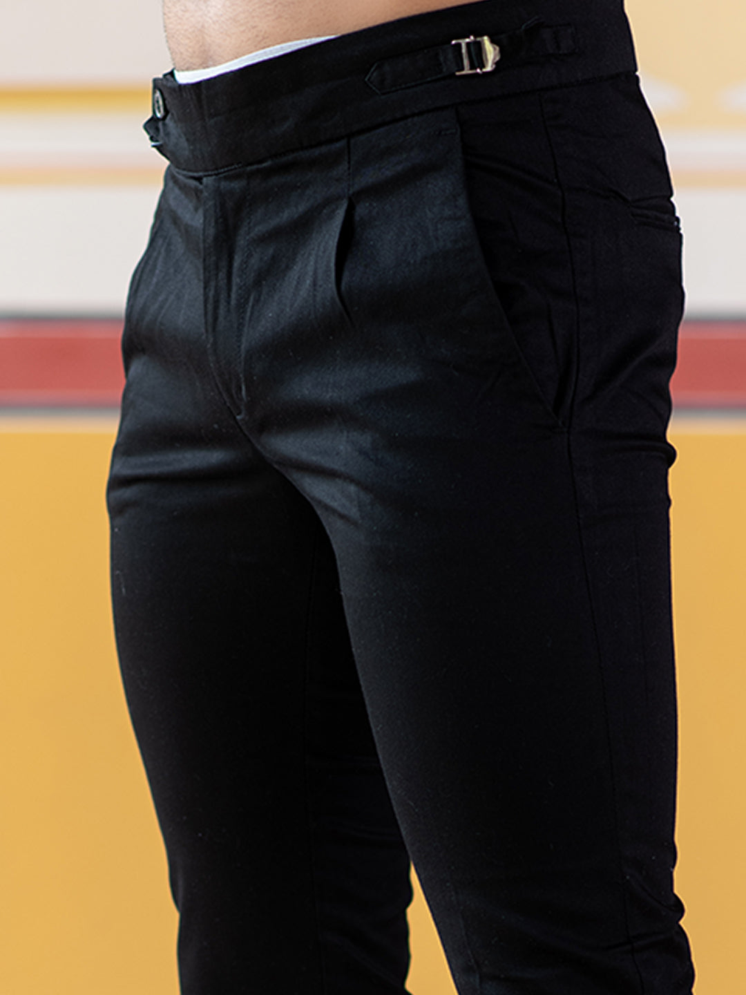 Buy Forever New Black Trousers for Women's Online @ Tata CLiQ