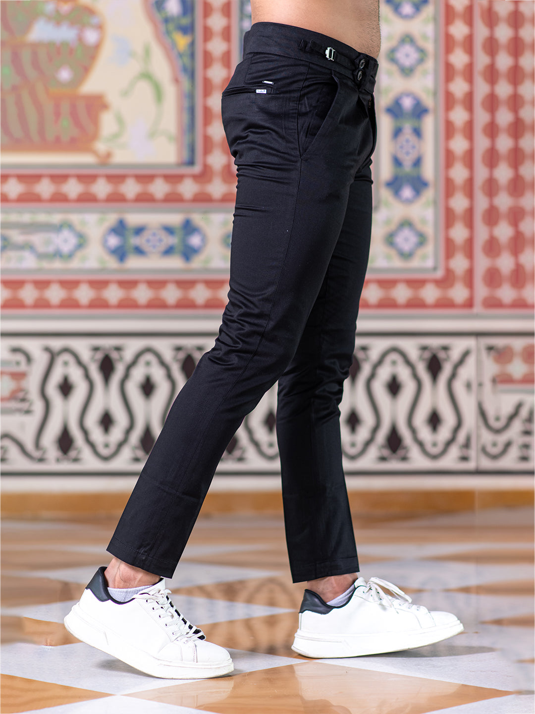 Selvia Skinny Fit Women Black Trousers - Buy Selvia Skinny Fit Women Black  Trousers Online at Best Prices in India | Flipkart.com