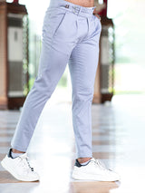 Light Grey Fusion Fit Mens Cotton Trouser