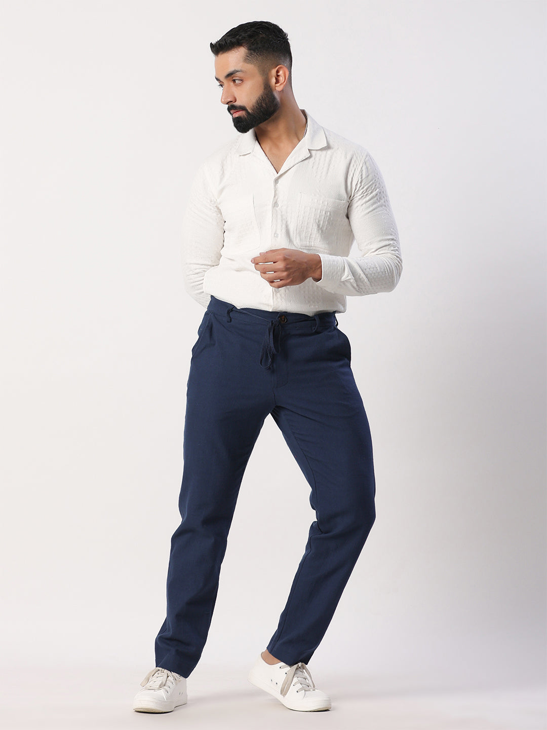 Fashion Men's Navy Blue Trouser (Men's Quality Plain Suit Trouser) | Jumia  Nigeria