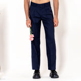 Dark Blue Korean Pant