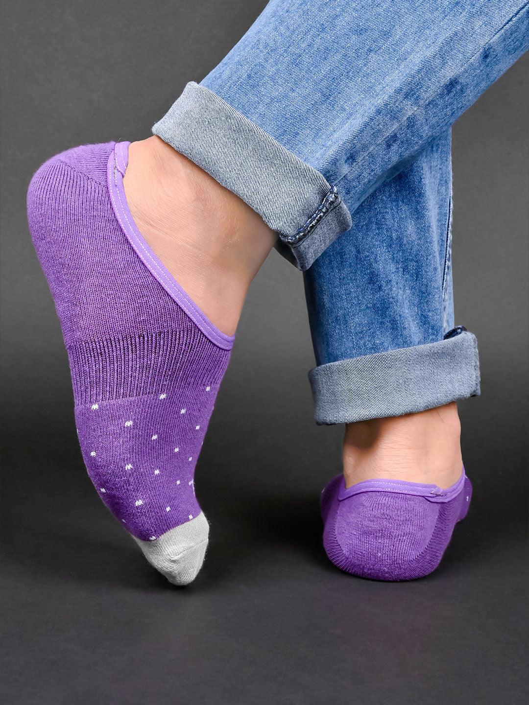 Purple no deals show socks