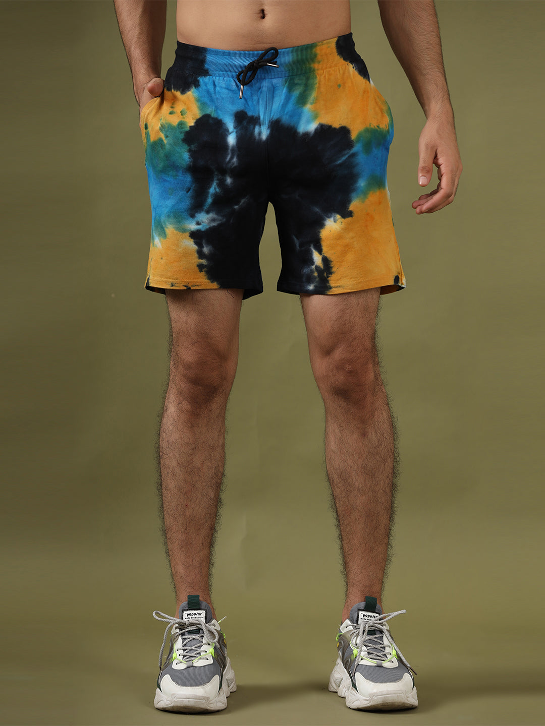 Tie Dye Multicolor Naruto Shorts