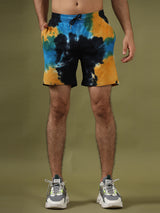 Tie Dye Multicolor Naruto Shorts