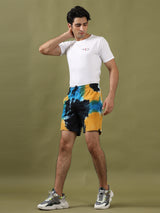 Tie Dye Multicolor Naruto Shorts