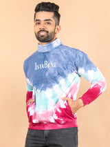 Tistabene Printed Tie and Dye Turtleneck