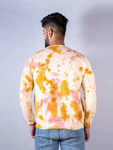 Multicolor Thankful Grateful Blessed Tie-Dye Sweatshirt