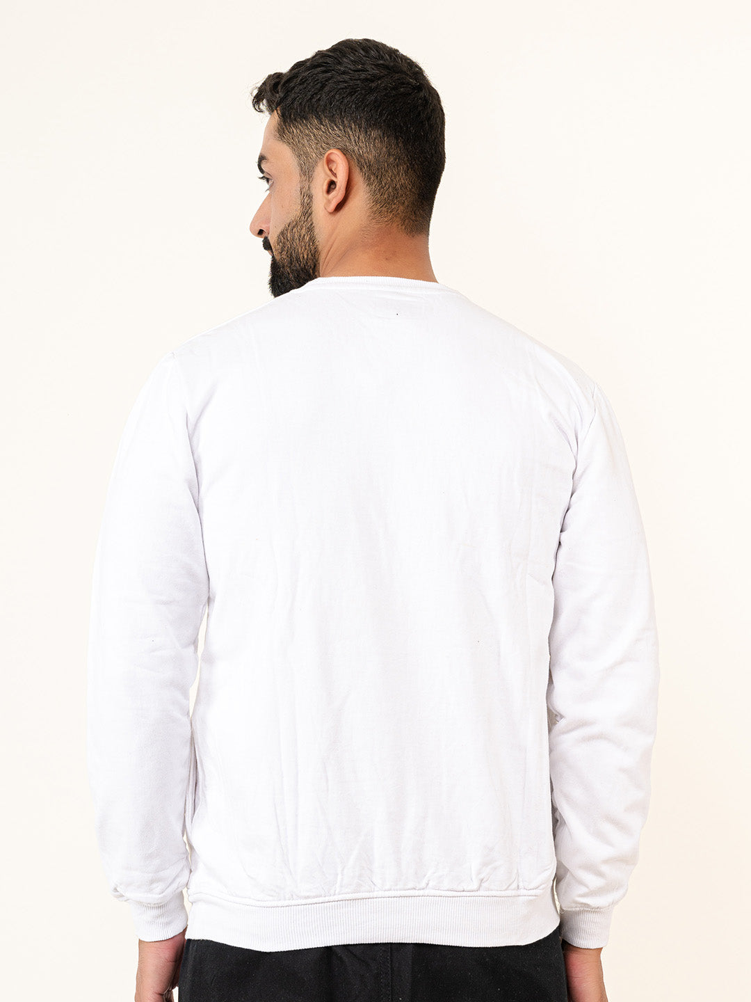 White Tokyo Manji Revengers Printed Sweatshirt