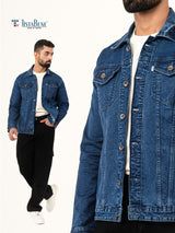 Blue Two Pockets Denim Jacket