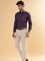 Violet Egyptian Cotton Shirt