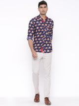 printed casual shirts