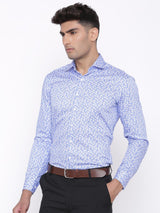 white printed shirt for men