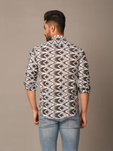 sanganeri printed shirt