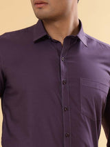 Violet Egyptian Cotton Shirt