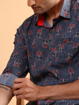 sanganeri printed shirt