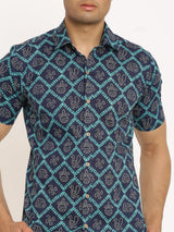 sanganeri printed shirt