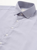 Blue Small Check Shirt