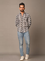 printed cotton shirts for men