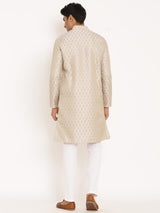 Riwayat Printed Designer Silk Kurta