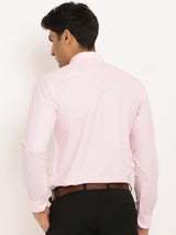 Pink Solid Cotton Shirt - Tistabene