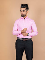 Pink and white Stripes Shirt - Tistabene