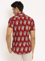 sanganeri printed shirt