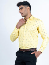 Yellow Printed Shirt