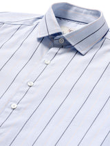 Blue Ripple Stripes Shirt - Tistabene