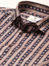 Chevron Cotton Printed Shirt