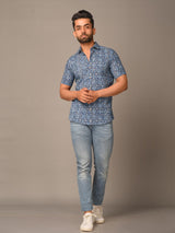 sanganeri printed shirt