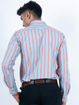 Kale Stripes Cotton Shirt