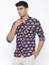 sanganeri printed shirt