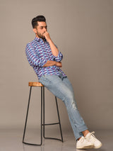 printed cotton shirts for men