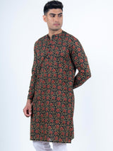 Black Noor Printed Kurta