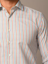 Multi Colored Stripes Shirt