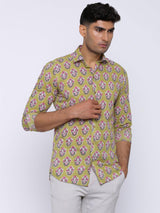 sanganeri printed shirt