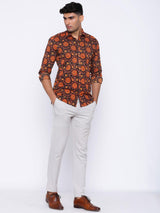 printed casual shirts