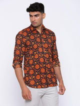 sanganeri printed shirt