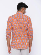 sanganeri printed shirt