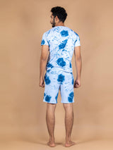 Blue Tie and Dye T-shirt and Shorts - Tistabene