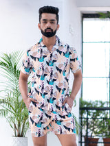 Tropical Leaf Printed Co-ords Set - Tistabene