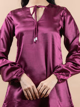 womens satin tops