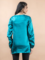 womens satin tops