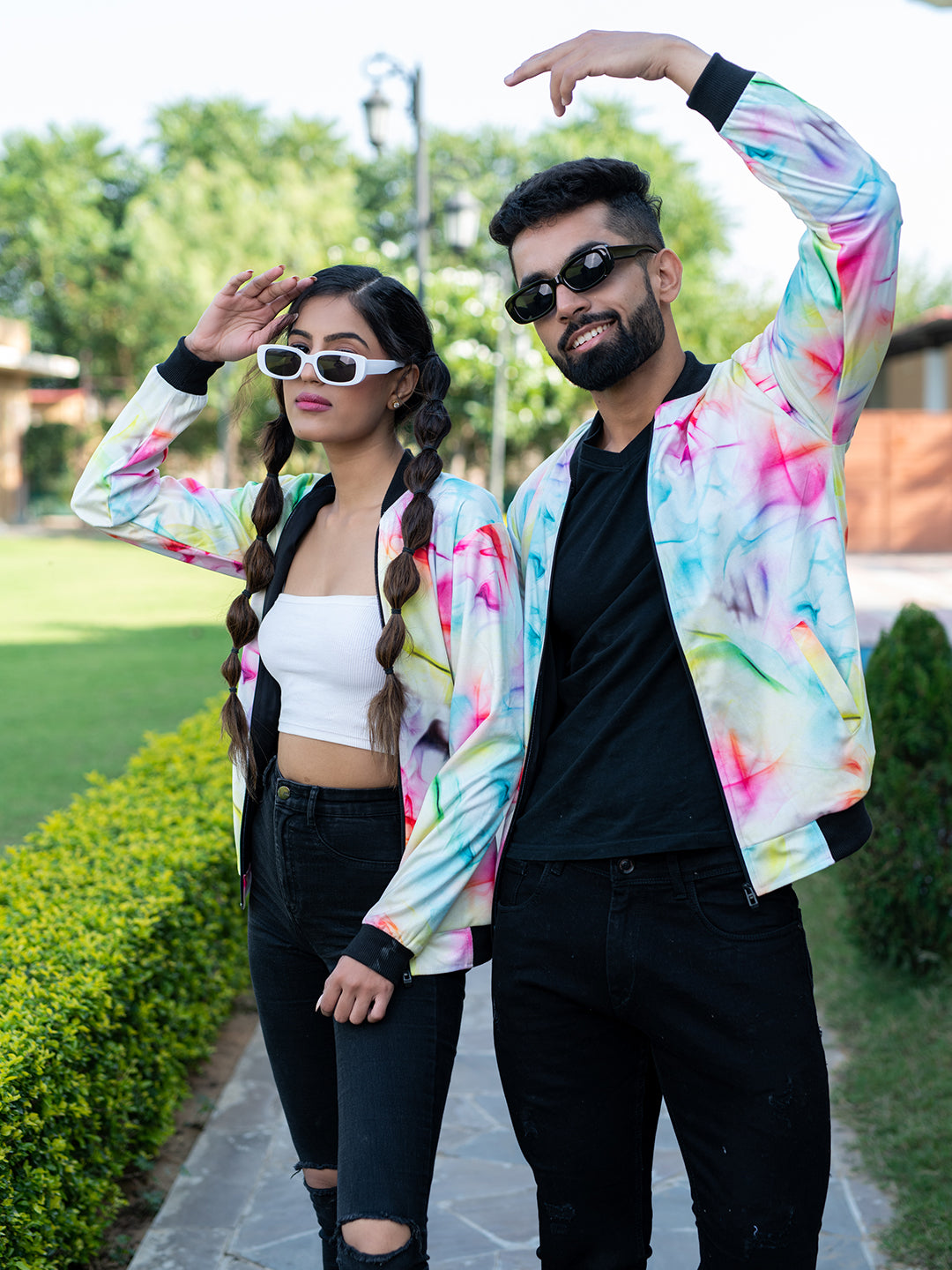 Colorful Pom-pom Jacket – Gulaal