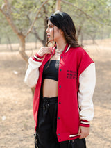 red jacket women