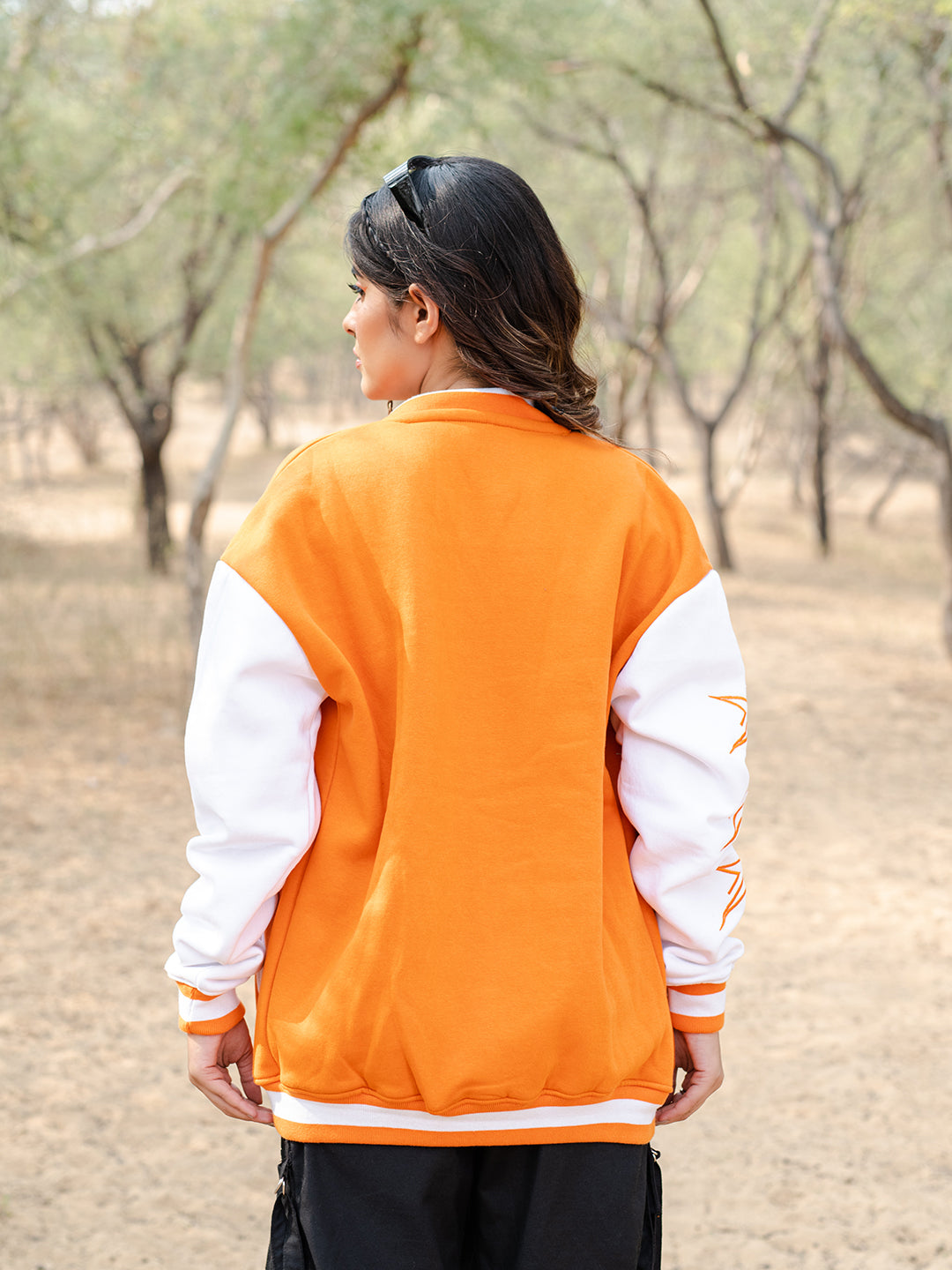 Explore in Style with Arrak Outdoor USA's Burnt Orange Hybrid Lady Jacket