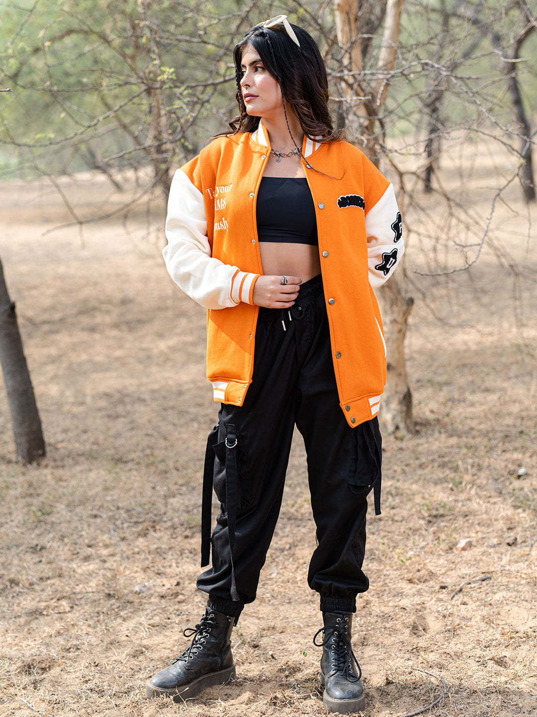 Buy online Orange Solid Summer Jacket from western wear for Women by  Buynewtrend for ₹399 at 73% off | 2024 Limeroad.com